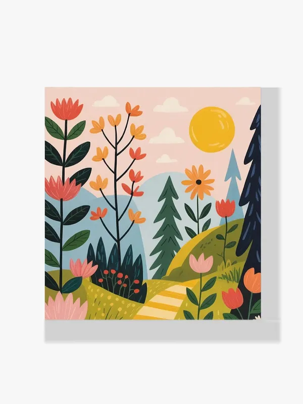 Mini Pintura Diamante – Atardecer de pétalos Oferta Especial