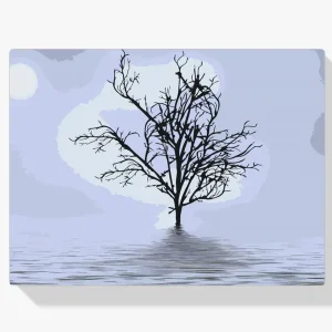 Descuento Pintura Diamante – Árbol en la niebla