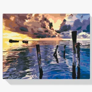 Disponible Ahora Pintura Diamante – Atardecer tormentoso
