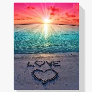 Pintura Diamante – Atardecer Artesanal