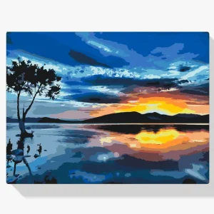 Pintura Diamante – Atardecer oscuro Entrega Rápida