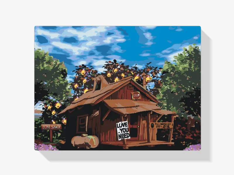 Precio Bajo Pintura Diamante – Cabaña del amor 2