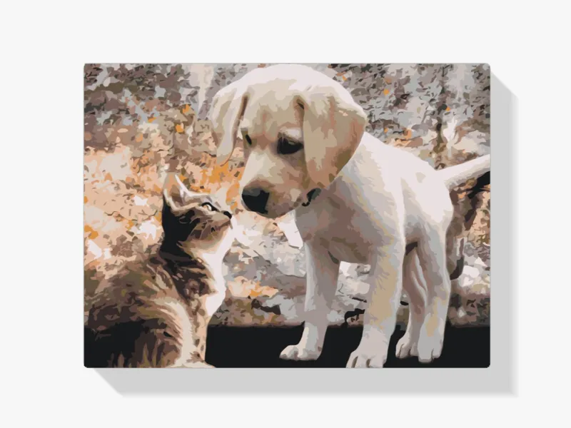 Oferta Flash Pintura Diamante – Cachorro y gatito