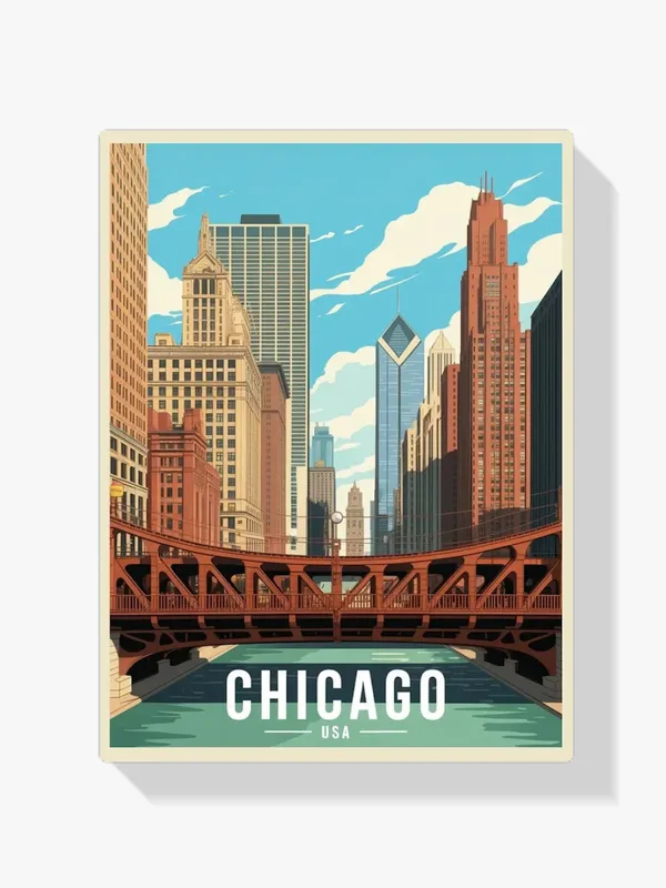 Pintura Diamante – Chicago, USA_V2 Envío Internacional