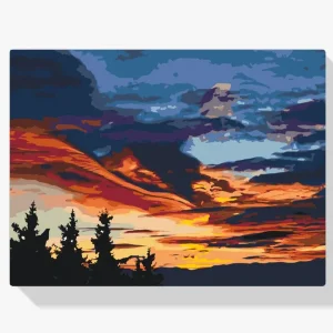 De Moda Pintura Diamante – Cielo en colores