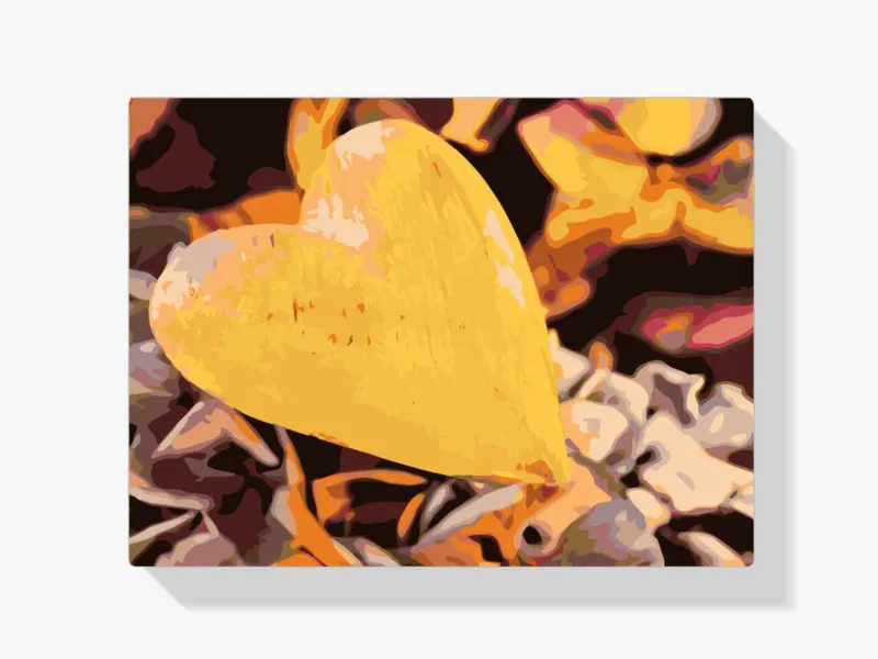 Últimas Unidades Pintura Diamante – Corazón amarillo