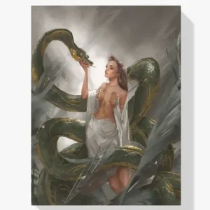 Pintura Diamante – Diosa Serpiente Disponible Ahora