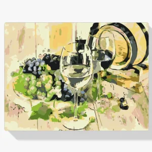 Venta Final Pintura Diamante – Dos tipos de vino