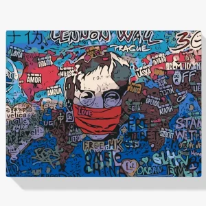 Comprar En Línea Pintura Diamante – El muro de Lennon