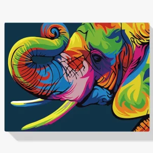 Precio Reducido Pintura Diamante – Elefante abstracto