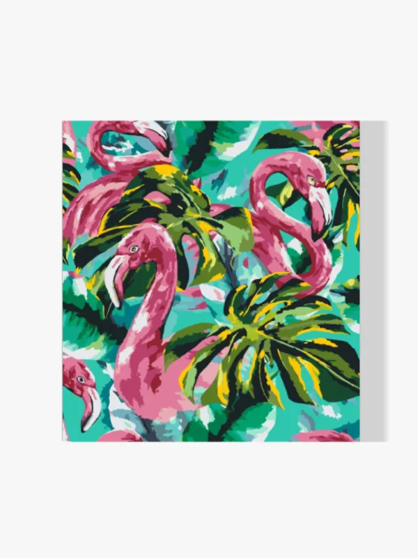 Certificado Pintura Diamante – Flamencos rosas