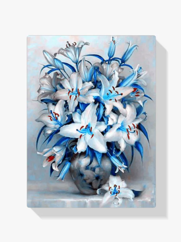 Oferta Especial Pintura Diamante – Flores azules