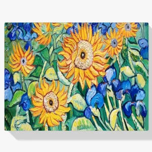 Pintura Diamante – Flores Van Gogh Mejor Precio