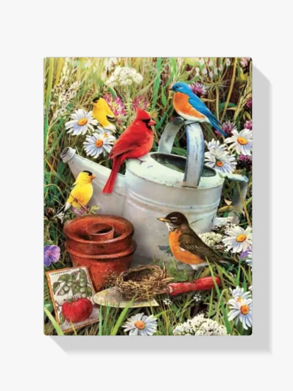 Edición Limitada Pintura Diamante – Flores y pájaros