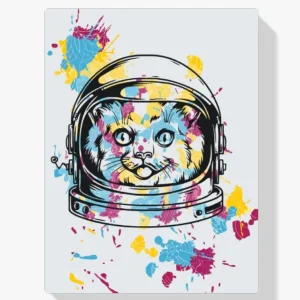 Pintura Diamante – Gato de la NASA Premium