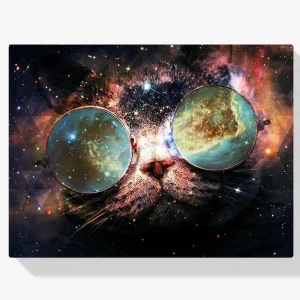 Edición Limitada Pintura Diamante – Gato espacial