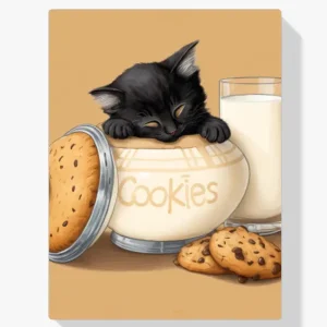 Pintura Diamante – gato galleta Liquidación