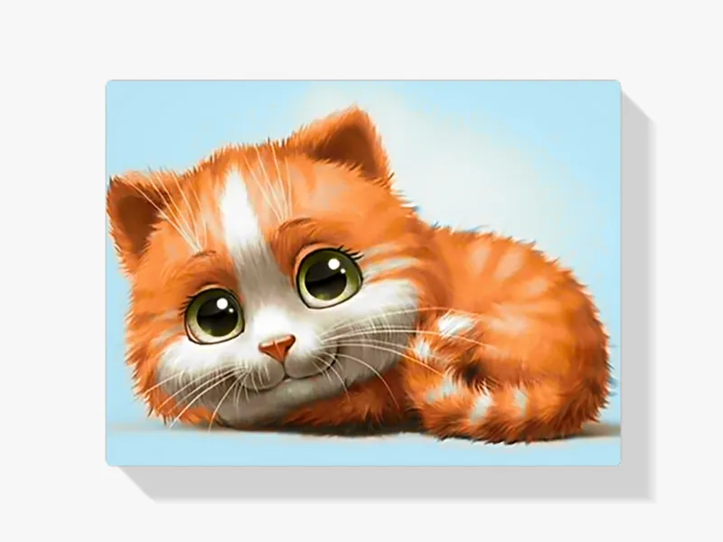 Pintura Diamante – Jengibre esponjoso No Te Lo Pierdas