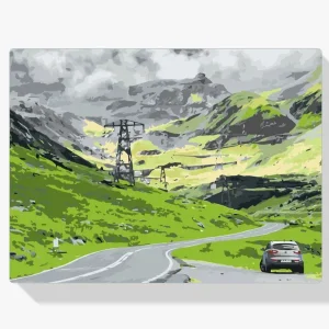 Pintura Diamante – La carretera Transfagarasan en Rumanía Descuento