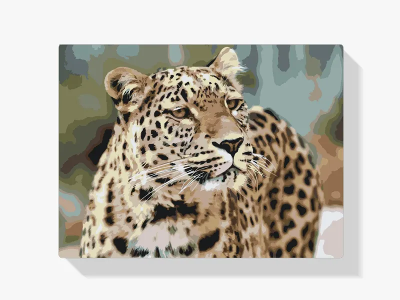 Mayoreo Pintura Diamante – Leopardo en la naturaleza