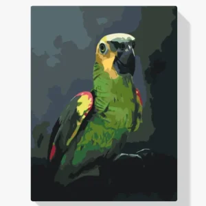 Pintura Diamante – Loro amazónico Artesanal