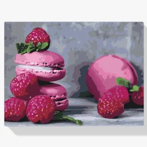 Popular Pintura Diamante – Macarrones y frambuesas