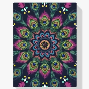 Pintura Diamante – Mandala del pavo real celestial Mejor Precio
