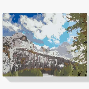 Solo Hoy Pintura Diamante – Monte Civetta, Dolomitas 2