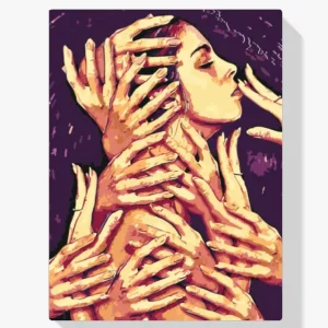 Stock Limitado Pintura Diamante – Mujer en sus palmas