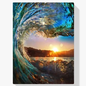 Pintura Diamante – Onda al sol Gran Oferta