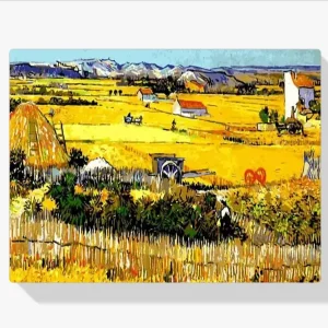 Pintura Diamante – Paisaje campesino Van Gogh Premium