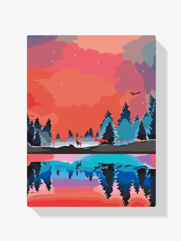 Pintura Diamante – Paisaje de invierno 2 No Te Lo Pierdas