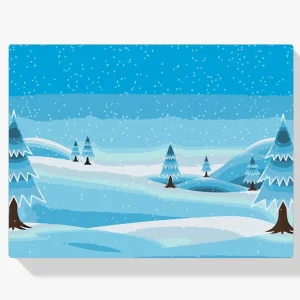 Precio Reducido Pintura Diamante – Paisaje nevado