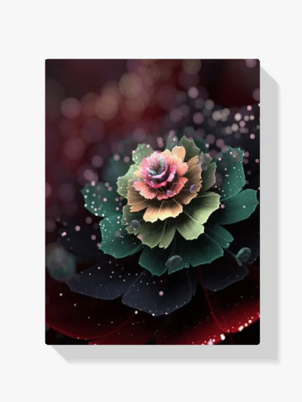 Certificado Pintura Diamante – Plato de flores