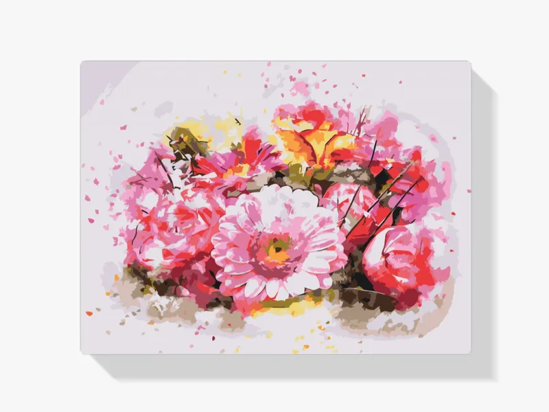 Gran Oferta Pintura Diamante – Ramo de flores rosas