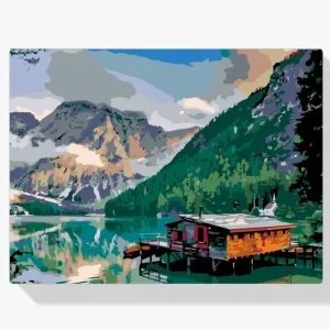 Pintura Diamante – Refugio de montaña Certificado