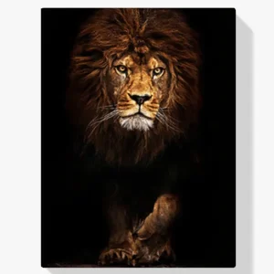 Pintura Diamante – Retrato de león Oferta Flash