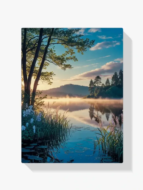 Más Vendido Pintura Diamante – Susurros del lago matutino