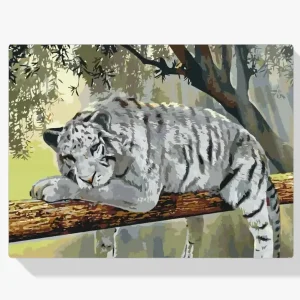 Envío Exprés Pintura Diamante – Tigre blanco