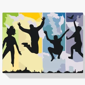 Pintura Diamante – Un salto alegre Ocasión Especial