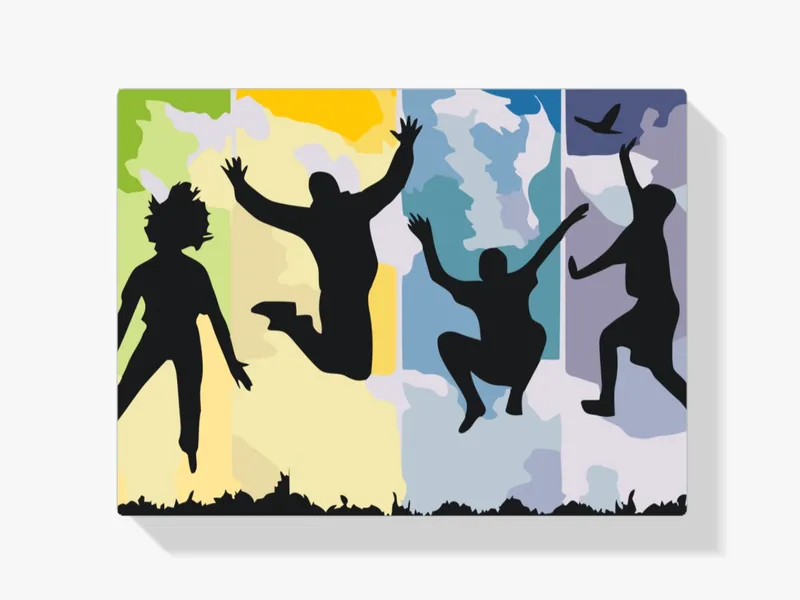 Pintura Diamante – Un salto alegre Ocasión Especial