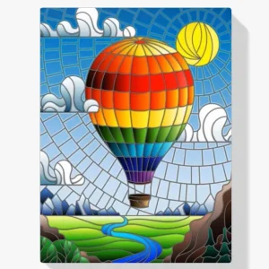 Pintura Diamante – Vuelo en globo A Buen Precio