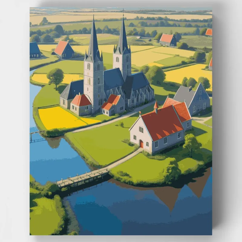 Compra Ahora Viaje Estelar - Kit de pintar por números - Lienzo Enrollado / 24 Colores