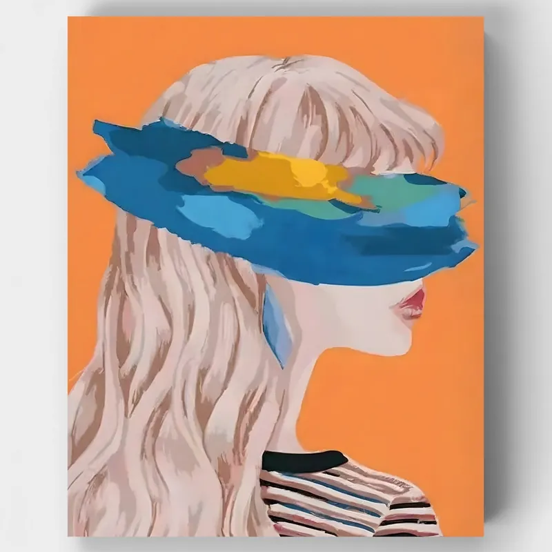 Esencia Oculta - Kit de pintar por números - Lienzo Enrollado / 24 Colores Exclusivo