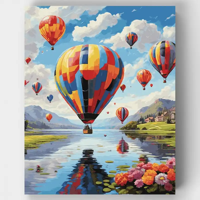 Viaje Celestial - Kit de pintar por números - Lienzo Enrollado / 24 Colores Oferta De Temporada