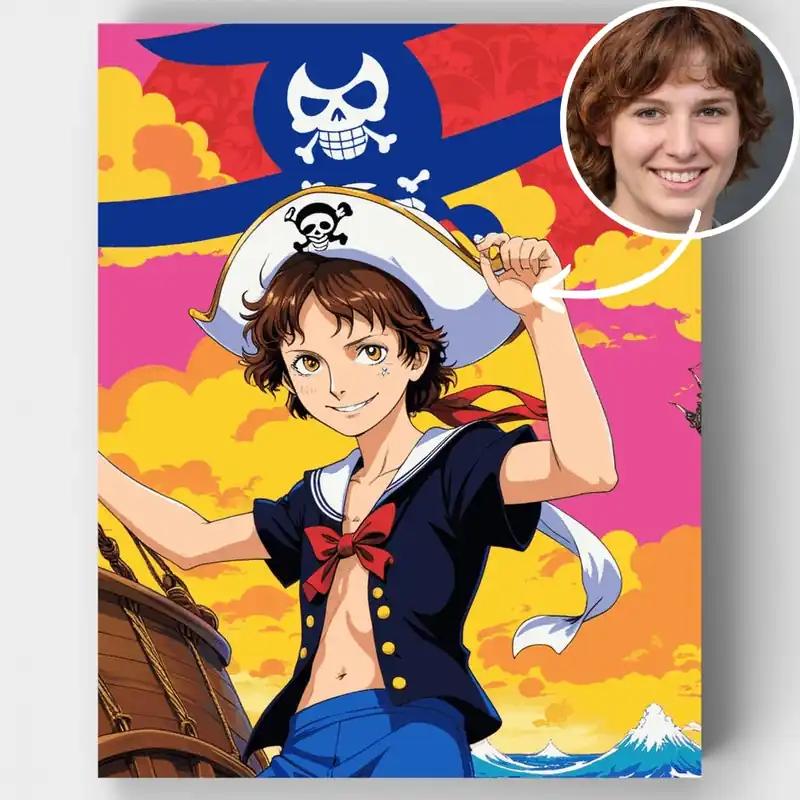 Botín Pirata - Kit de pintar por números - Lienzo Enrollado / 24 Colores Descuento