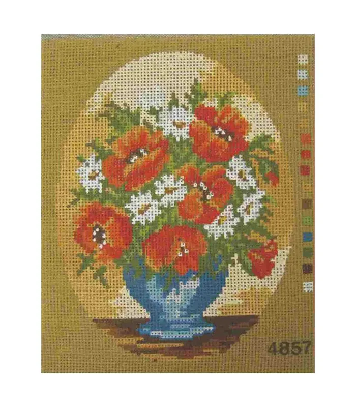 Compra Hoy Tapiz Cañamazo - Nº 43 - 18cm x 24cm (5 unidades)