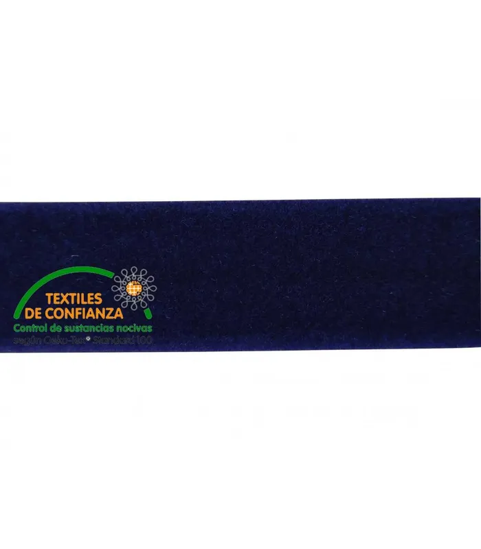 Moderno Bies Byetsa Terciopelo 18mm - Color Azul Marino