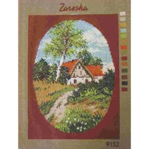 Tapiz Cañamazo - Nº 29 - 24cm x 33cm (5 unidades) Mayoreo