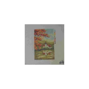 Tapiz Cañamazo - Nº 64 - 9cm x 13cm (5 unidades) Artesanal